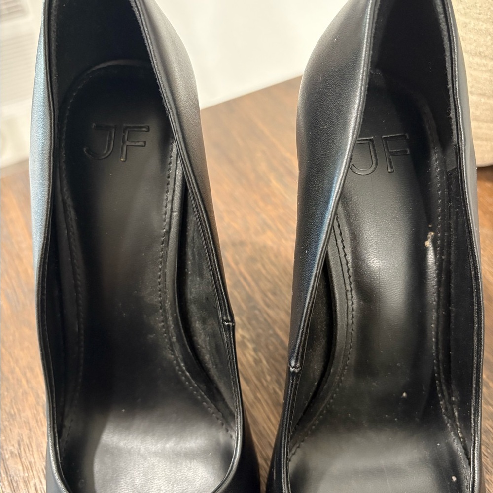 JustFab Black Gisselle Heels - Picture 5 of 7